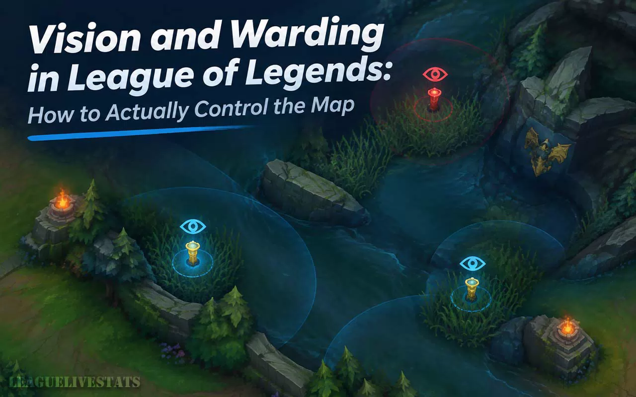Vision and Warding in League of Legends: How to Actually Control the Map